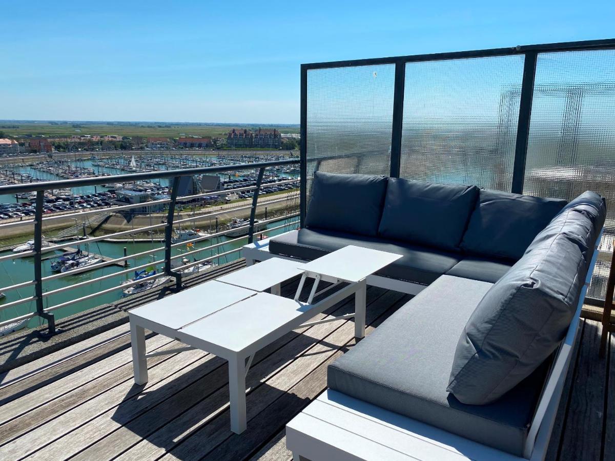 Zeeparel Duplex Loft Apartment บลังเคนเบอร์เก ภายนอก รูปภาพ